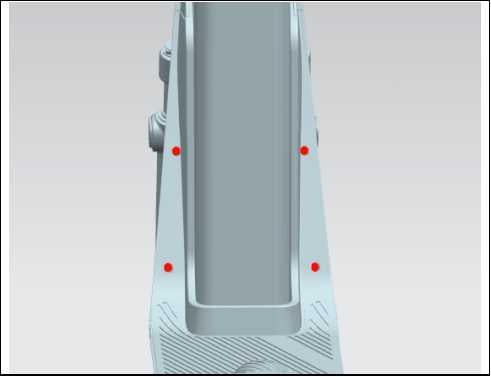 Battery Shell Screw Hole Plug