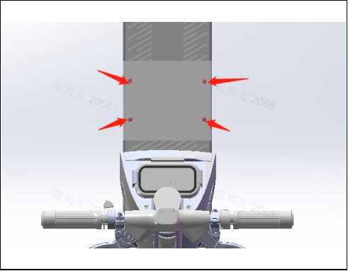 Countersunk Head Plum Blossom With Column Screw