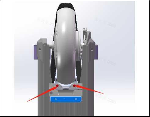 Rear fender Bracket Screw