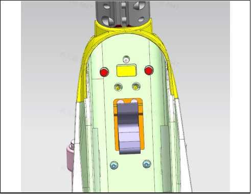 Cylindrical head plum blossom with column screw